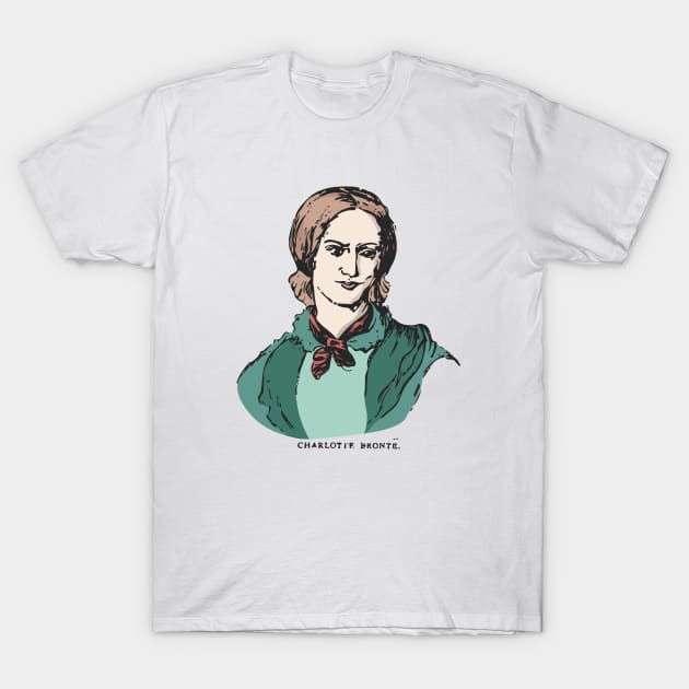 Charlotte Brontë T-Shirt by vixfx